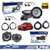 ALPINE Casse Alpine S2-S65C + S2-S40 Altoparlanti ant e post 240W per FIAT 500
