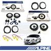 ALPINE SXE1750S+SXE1725S Casse Altoparlanti Ant+Post per LANCIA DELTA 2008>2014