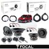 Focal Casse Altoparlanti Ant + Post FOCAL AUDITOR ASE165 + ACX100 per FIAT QUBO
