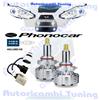 Phonocar Kit Lampade lampadine Phonocar Led Lens Can Bus HB3 HB4 Per Fari Con Lenticolare