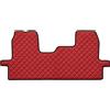 TAPPETI IN ECOPELLE ROSSO FORD TRANSIT VII 01.2006 AL 12.2013