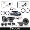 Focal Casse Altoparlanti Ant + Post FOCAL AUDITOR ASE165 + ACX165 per CITROEN DS3