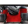 F-Core SET TAPPETI COPRICOFANO ECOPELLE LISCIA ROSSA PER IVECO S-WAY SWAY dal 2019