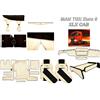 F-Core ALLESTIMENTO TAVOLO FODERE TENDE TAPPETI ELEGANCE BEIGE MAN TGX XLX EURO6 ISRI
