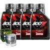 Motul Kit Tagliando Olio motul 300V 10W40 + Filtro Per BMW�R1100 S Sport�2002