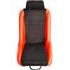 Simonini (Original OE) Sedile Vintage Universale in Ecopelle Nero e Rosso Simoni Racing