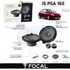 Focal Casse Altoparlanti anteriori FOCAL plug e play IS PSA 165 per PEUGEOT 206 II +