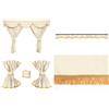 F-Core SET TENDE CABINA CLASSIC BEIGE SPECIFICHE PER MERCEDES ACTROS MP3 TETTO ALTO