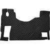 F-Core TAPPETI + COPRICOFANO ECOPELLE NERO MERCEDES ACTROS MP2 / MP3 2003>2010