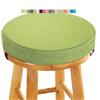 uyeoco Cuscino Rotondo per Sgabelli e Sedie - Antiscivolo 5/8 cm Cuscino di Seduta con Fodera Rimovibile - Diametro 30/35/40/45/50 cm per Cucina, Bar, Ristorante(A8,40x8CM/15.7x3inch)