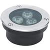 WZYJLyds Ultra Sottile Faretto Subacqueo Incasso Terrazza Giardino 3W Faretti Pavimento Esterno IP68 Impermeabile Acciaio Inossidabile 304 All'aperto, Prato, Piscina, Illuminazione ( Colore : Bianco freddo , M
