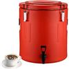 KELUNIS Secchio Isolato di Grande capacità Thermos con Rubinetto Scaldavivande Commerciale per Ristoranti E Feste,10L