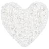 Lafefe Petali di Rosa Finti 1200 Pezzi, Petali Artificiali Ross, Rose Finte Per Decorazioni Per Decorazione Romantica, San Valentino, Anniversario Matrimonio E Fidanzamento - Bianco