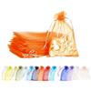 MORAINJAY Sacchetti regalo in organza, 10 x 15 cm, con coulisse, per matrimoni, gioielli, caramelle, bomboniere, 100 pezzi