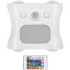 Fruusv Lampada Da Parete | Lampada Ricaricabile Portatile Luminosa Colorata | Lampada A Rilevatore Di Movimento,Per Casa, Corridoio, Camera, Bagno, Armadietto, , Sala E Ingresso