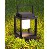 DAKAFUL Lampada da tavolo per esterni, Lampade a LED per comodino, Lanterne solari da appendere all'aperto per patio impermeabile, Lampada a batteria senza fili, Lanterna solare ricaricabile per lettura,
