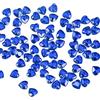 DabbOo 200 Pezzi Glitter Cuori Blu Acrilico per Decorazioni San Valentino Decorazioni Cuori Plexiglass Perfetti per Natale, Matrimoni, San Valentino e Riempimento di Vasi (Blu)