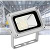 IINCOOY Faretto LED da 10 W, Luce Bianca Fredda 6500 K, Luce di Sicurezza 12-24 V CC, Faretto da Parete LED da Esterno Super Luminoso, 800 Lm, for Giardino, Cortile, Prato