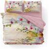 Biancaluna Miss Terry Nobu Completo Letto Matrimoniale Set Lenzuola Sopra Sotto Federe 100% cotone tinto in pezza stampa digitale made in italy