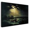 Printed Paintings Stampa su Tela (100x70cm): William Turner - Pescatori in Mare