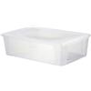 Sicignano Casalinghi Ingrosso Casalinghi Sicignano | Set 3 Contenitori Storage Visual Box XXL Trasparenti con Coperchio | 59x39x17h cm, 30 Litri | Plastica Alimentare, Multiuso per Casa, Ufficio, Cucina e Garage