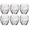 Bormioli Rocco Oriente 320259BAQ121990 Bicchiere per acqua, set da 6, trasparente