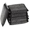 Generic Spugna in filo di acciaio - 6 spugne abrasive da cucina | Spugne pagliette per lavaggio e lavaggio riutilizzabili per cucina, strumenti di pulizia della casa per pentole e padelle