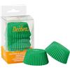 DECORA, 0339673 Pirottini Verdi, Comodissimi Pirottini per Cuocere, Presentare e Regalare Muffin, Resistono fino a 220°, In comodo Blister