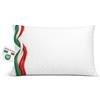 Generico Cuscino Fiocco di Memory Foam Made in Italy- Guanciale Letto Ergonomico e Traspirante- Cuscino Cervicale per dormire- Cuscino Antiacaro e Anallergico (70x40x16)- OEKO TEX