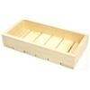 GoodFreshDecor Cassetta In Legno Di Pino Della Frutta E Verdura Al Vino Scatola Decorativa Naturale Multiuso 30 x 15 x 6