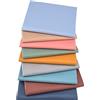 YETGFBH Stoffa Adesiva,Tessuto Adesivo per Stoffa 9pcs / set 50x50 / 40cm Colore misto in cotone Tessuto in cotone Interlinings e rivestimenti in ferro for cucire Patchwork Pure Color Color Panno adesivo(50x4