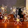 HHMTAKA Stringa di luci a forma di fiore, 3 m, con 20 luci a LED USB, decorazione primaverile per interni, camera da letto, decorazione natalizia