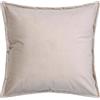 Morbidissimi - Set 2 Fodere Copricuscino Arredo Danae in Velluto 40x40 cm Tortora, Cuscini Decorativi con Cerniera Nascosta, Tinta Unita per Divano Letto Poltrona, Senza Imbottitura AC212