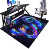 WAWFONG Tappeto Sedia Gaming Tappeto Salvapavimento Antiscivolo Tappetino per Sedia da Ufficio Tappeto per Sedia con Ruote Tappetino Sedia da Gaming Multiuso Tappeto sotto Scrivania 60 x 70 cm