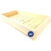 GoodFreshDecor Cassetta In Legno Di Pino Della Frutta E Verdura Al Vino Scatola Decorativa Naturale Multiuso 40 x 20 x 6