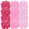Qikaara 3000 pezzi di petali di rosa artificiali, 3 stili di rosa, decorazione di petali di rosa romantica, bellissimi petali di fiori regalo per matrimonio, San Valentino, decorazione per feste di compleanno