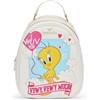 Braccialini Zaino Donna Tweety: Stile Looney Tunes con Chiusura Zip