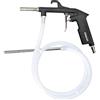 Stanley Pistola per sabbiatura 150063XSTN - Pistola per sabbiatura con tubo - per compressore - Max. 8 Bar - 250 L/min - Alluminio - Nero