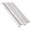 ROTHENBERGER Industrial Lega dura di alpacca | ROLOT 601, Ø 2 mm, Lunghezza: 300 mm, 20 bacchette, 2x333 mm | Composizione: Rame 50%, Stagno 40%, Nichel 10% | 35600