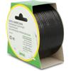 Amig - Nastro adesivo americano | fissaggio extra forte | impermeabile e a prova di perdite | Uso interno ed esterno | Colore nero | Dimensioni: 10 m x 50 mm