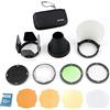Godox AK-R1 Pocket Flash Light Speedlite Accessori Kit per Godox H200R Rotonda Flash Testa AD200 V1-S V1-C V1-N V1-F AD100Pro V1Pro