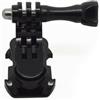 KOMBIUDA Supporto 360 Gradi Per Telecamera Perno Girevole in Alluminio e Abs Supporto Per Casco Compatibile Con Action Cam