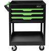 JBM 54839 - Carrello da Lavoro Professionale - 3 Cassetti Vassoio e Griglie