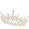 Xinlie Nuziale Corona Barocca Retrò in Strass Diadema Cristallo Coroncine Sposa, per Donna Cerimonia Nuziale Prom Dresses Pageants Princess Compleanno Parties Crown