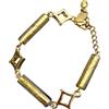 LE GEMME DI VENEZIA BRACCIALE IN VETRO ANTICA MURRINA VENEZIA ORO VR090B