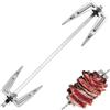 Healvian Forchetta da barbecue in acciaio inox 25 cm per friggitrice ad aria calda e forno Forchetta universale per di pesce accessori Bbq antiruggine e facile da pulire