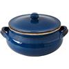Brandani 52269 Umidiera Blu Con Coperchio Terracotta Da Fuoco