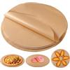 Orixo 200 Pezzi Ø30cm Carta Da Forno per Friggitrice Ad Aria, Carta Friggitrice Ad Aria Tonda, Carta Forno per Friggitrice Ad Aria, Carta BBQ Tonda Resistente Al Calore, per Forno, Friggitrice Ad Aria