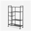Produce Shop Carrello portafrutta con ruote cestelli da cucina 90x32x135cm Faris XXL