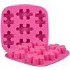 Honicemar Stampo in Silicone a Forma di Puzzle con 7 Cavità, Set di 2 Stampi Per Cioccolato Antiaderenti Strumenti Fai Da Te per la cottura per Torte Cioccolatini Caramelle Biscotti, Colore Casuale